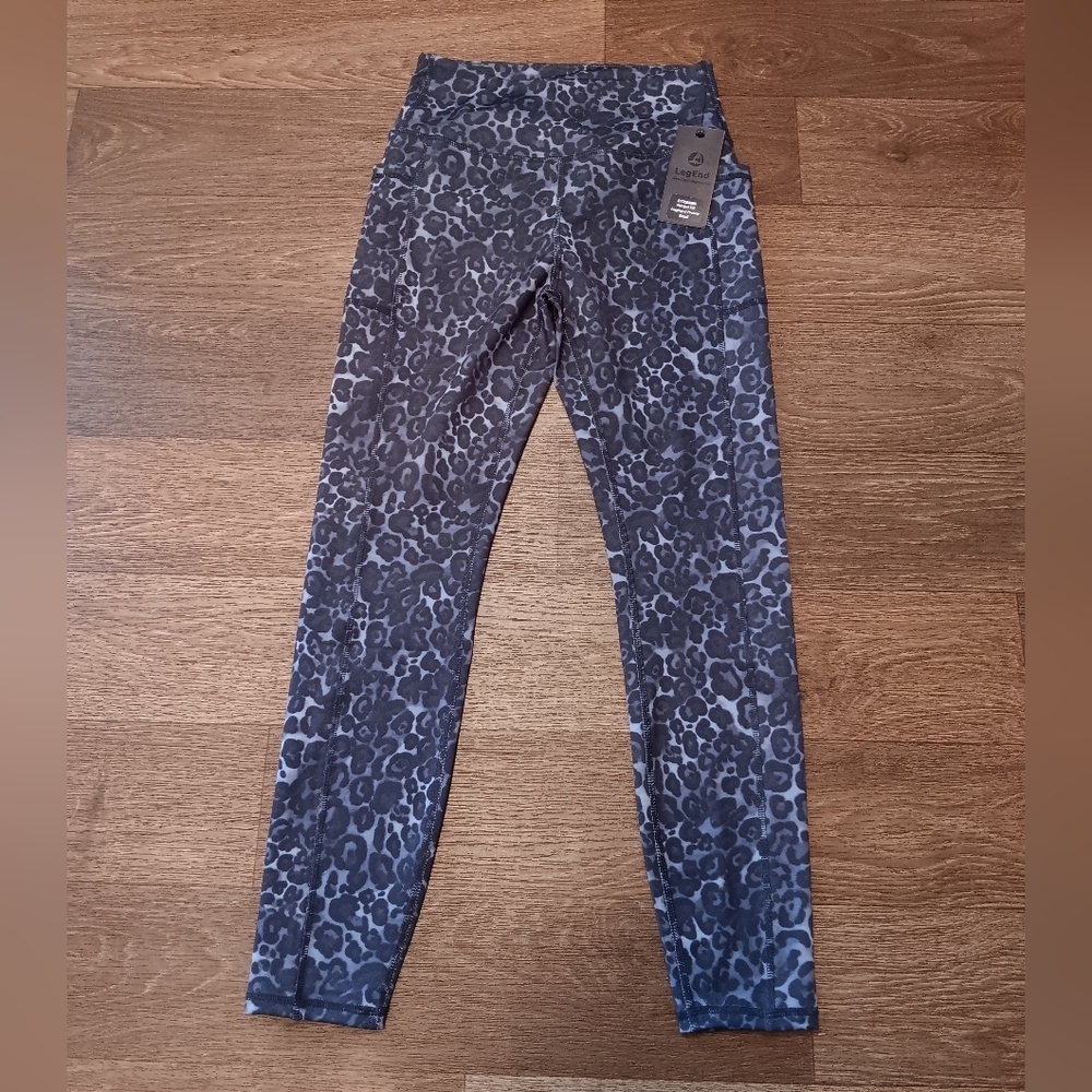 Legend Women Animal.print Leggings Sz S